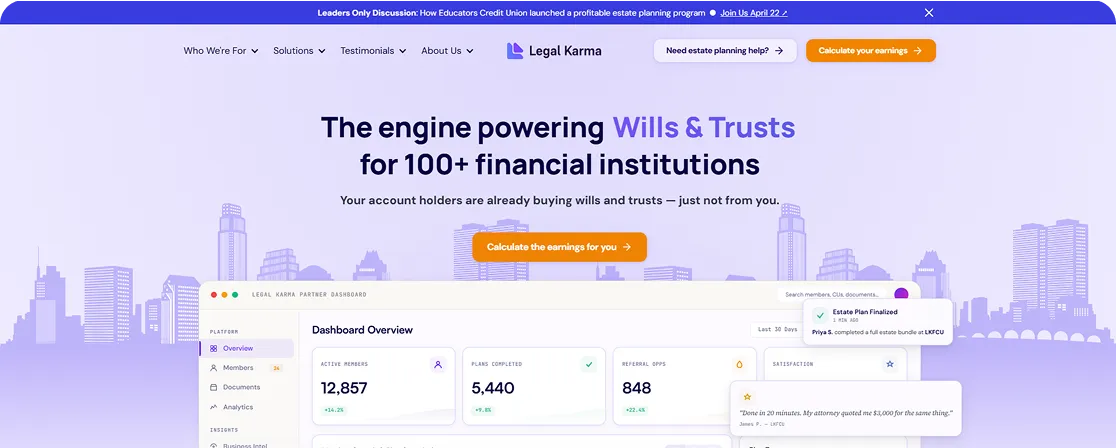 High-performance marketing site example